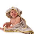 Muslin baby towel animal face Hooded baby towel 100% bamboo fluffy high quality baby bath towel